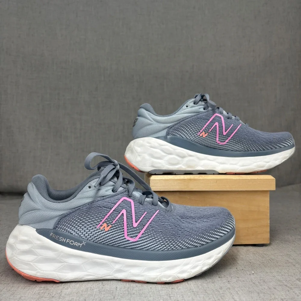 New Balance Fresh Foam X 840v1 Shoes Grey Pink Mesh Running Sneaker Women's 7.5‎